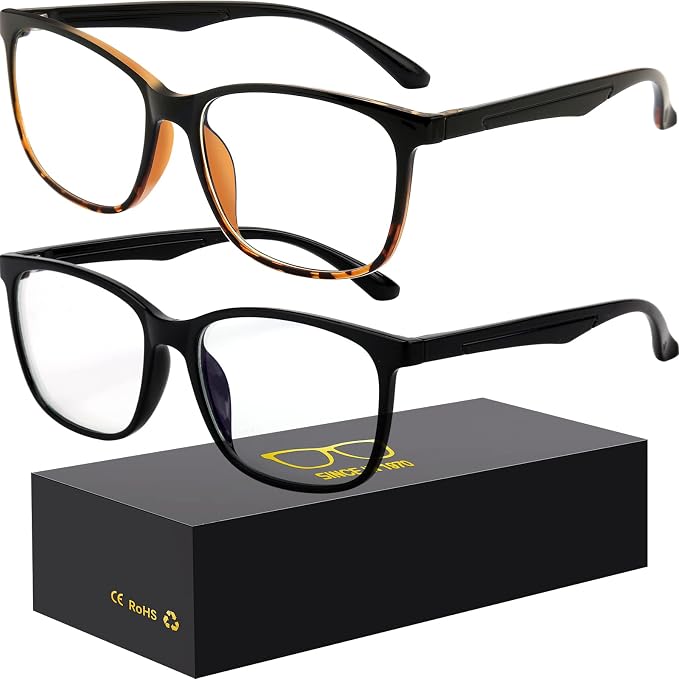 Oilway Blue-Light Blocking Glasses Computer Reading/Gaming/TV/Phones Glasses by Oilway