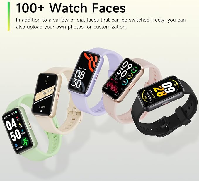 Fitness Trackers, Blood Oxygen Heart Rate Sleep Monitor, 1.47‘’ OLED Display - Image 6