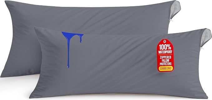 Utopia Bedding Premium 100% Waterproof Pillow Protectors by UTOPIABEDDING