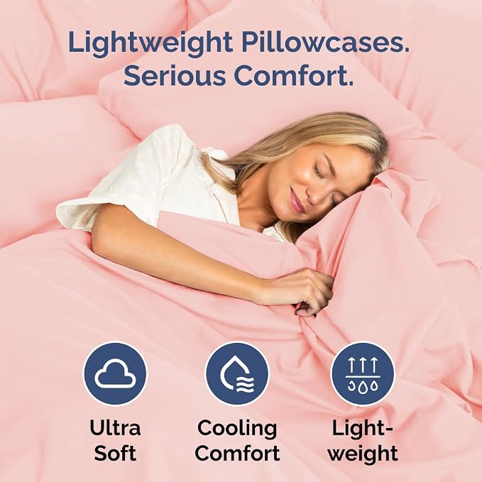 Body Pillowcases Set of 4-20x54 Long Body Pillow Case - Image 3