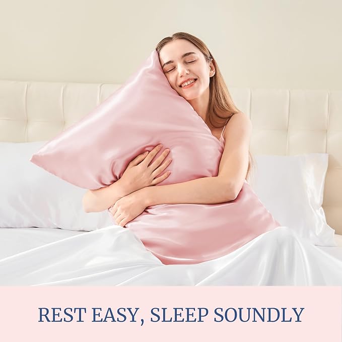 BEDELITE Satin Pillowcase for Hair and Skin, Super Soft and Cooling Similar to - Image 5
