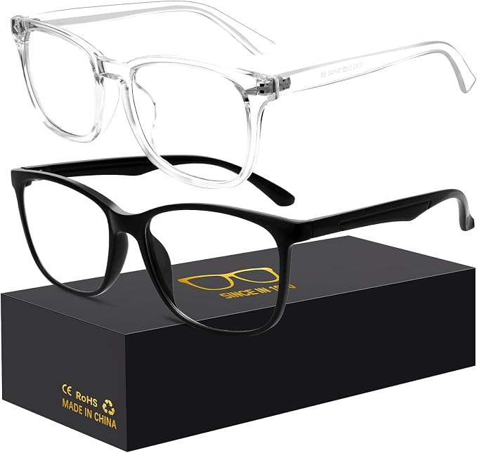 Oilway Blue-Light Blocking Glasses Computer Reading/Gaming/TV/Phones Glasses by Oilway