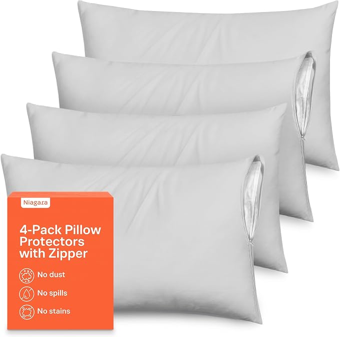 Ultra Soft Pillow Protectors by NiagaraSleepSolution