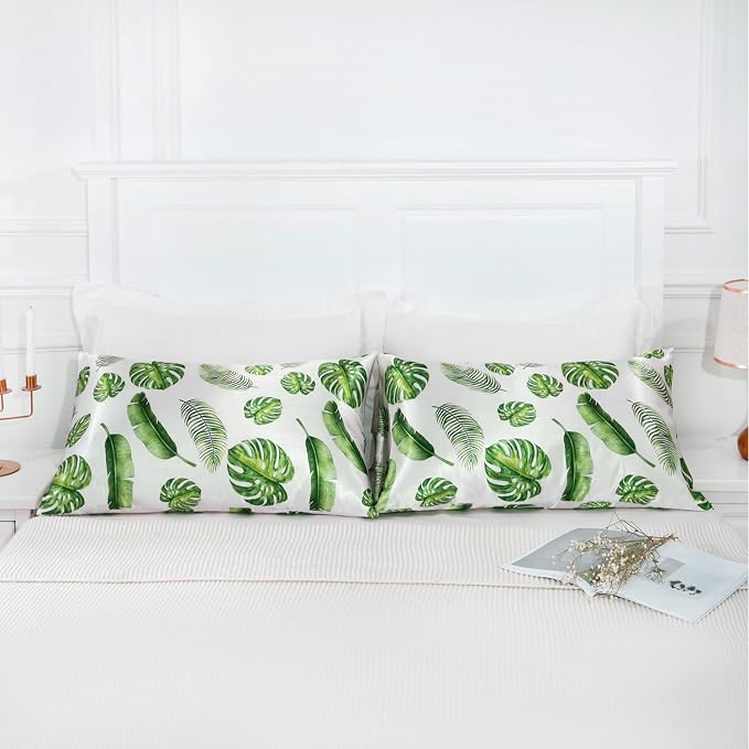 MR&HM Satin Pillowcase for Hair and Skin, Silk Satin Pillowcase 2 Pack - Image 7