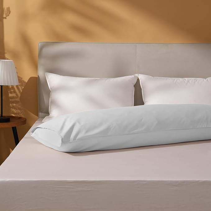 DOWNSTORIA Body Pillow Cover, Ultra Soft Microfiber Long Pillowcase, Envelope - Image 6
