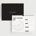 Stay on Track Habit Tracker Wall Calendar – Daily, Weekly & Monthly Habit by ThreeKinCollective