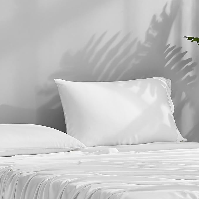 ACCURATEX Cooling Pillow Cases Queen Size Set of 2, Rayon Derived from Bamboo - Image 7