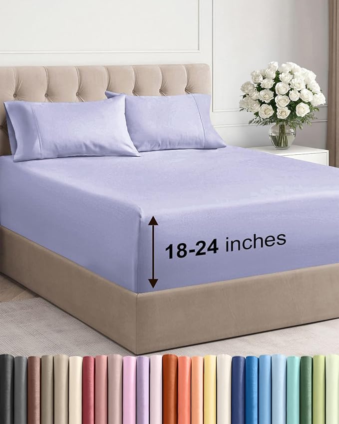 Extra Deep Cal King Sheet Set by CGKUnlimited