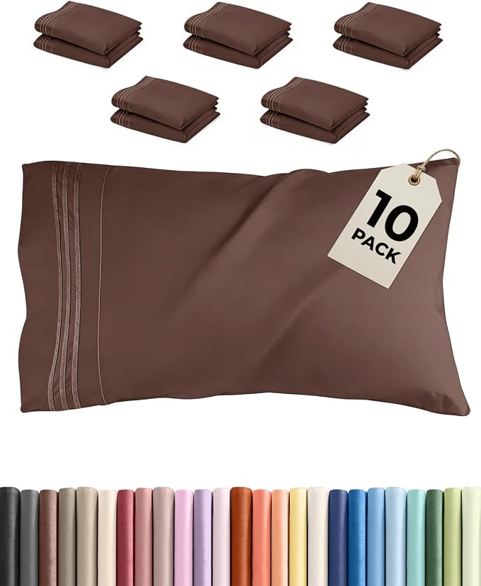 King Pillow Cases Set of 10 by CGKUnlimited