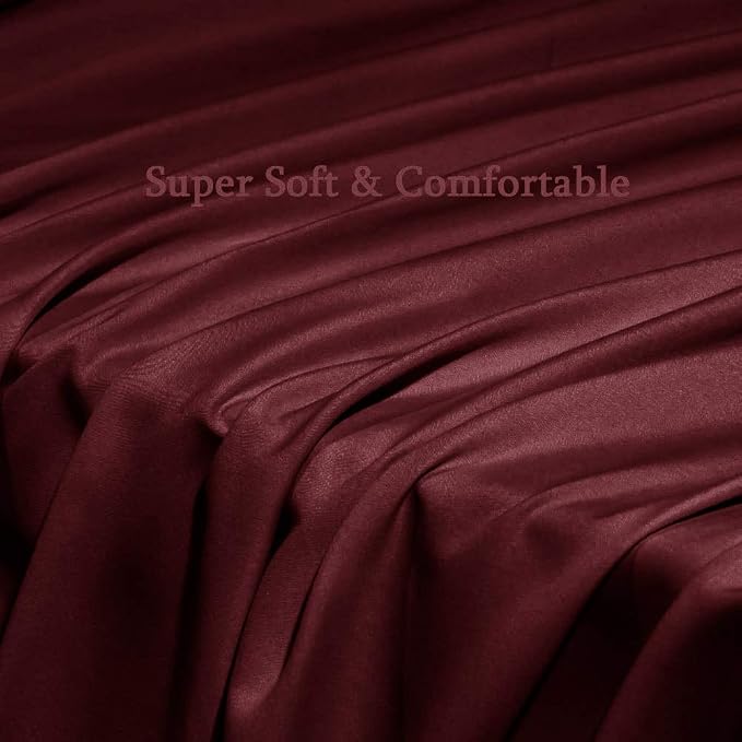 SONORO KATE Bed Sheet Set Super Soft Microfiber 1800 Thread Count Luxury - Image 6