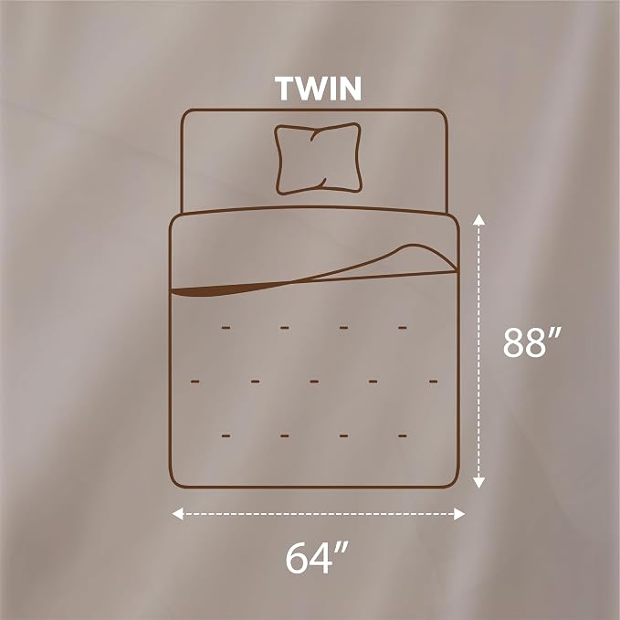 Utopia Bedding Comforters Twin Size, All Season Duvet Insert, Down Alternative - Image 8