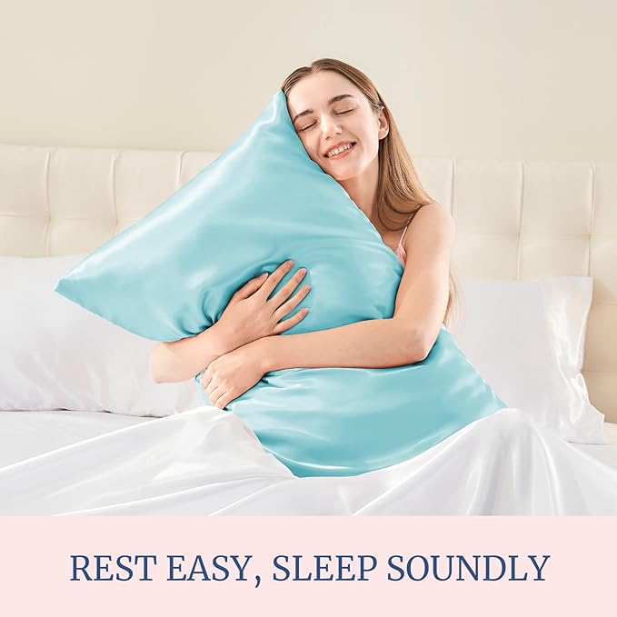 BEDELITE Satin Pillowcase for Hair and Skin, Super Soft and Cooling Similar to - Image 5