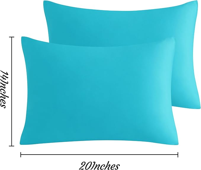 NTBAY Toddler Pillow Cases Set of 2, 2 Pack Brushed Microfiber 14x20 Pillow - Image 5