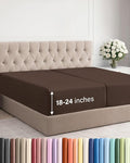 Extra Deep Split King Fitted Sheet by CGKUnlimited