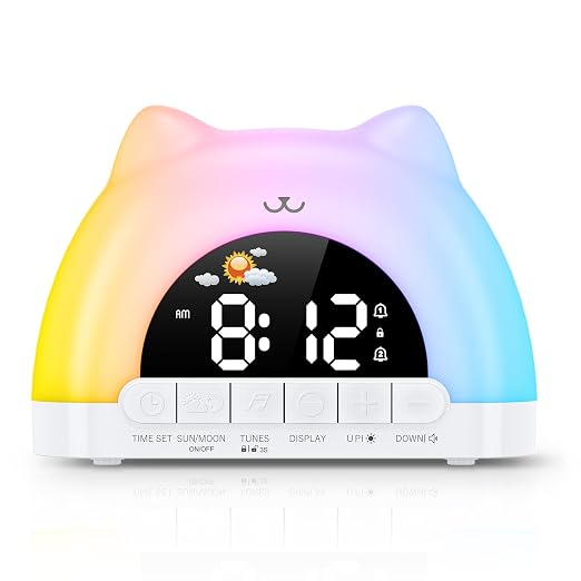 Kids Alarm Clock, Wake Up Clock by OQIMAX
