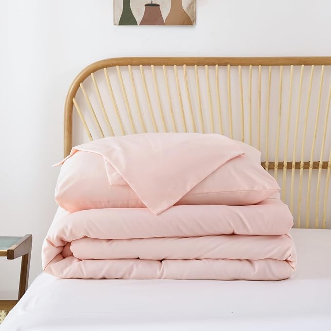 ROSGONIA Oversized Queen Comforter Blush - Image 8