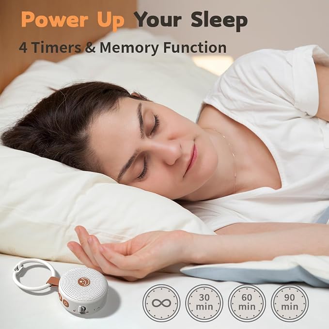 Sound Machine Mini Portable Baby White Noise Machine - Image 4