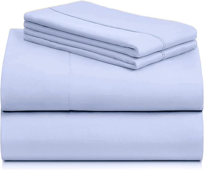 LuxClub 4 PC Sheet Set Bed Sheets Deep Pockets 16" Eco Friendly Wrinkle Free - Image 8