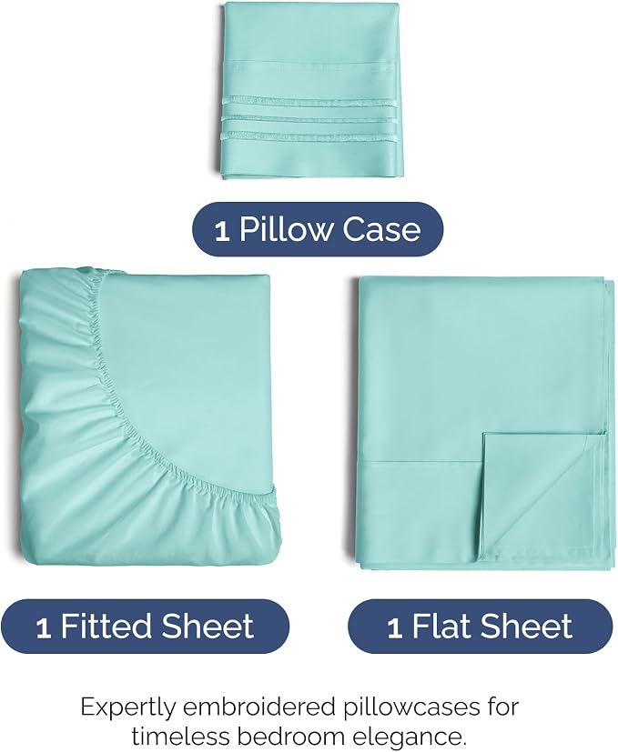 Twin Size 3 Piece Sheet Set - Image 2