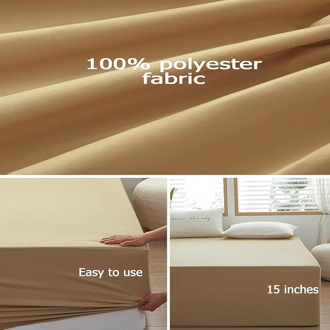 Bedding Twin Size Fitted Sheet Only - Image 3