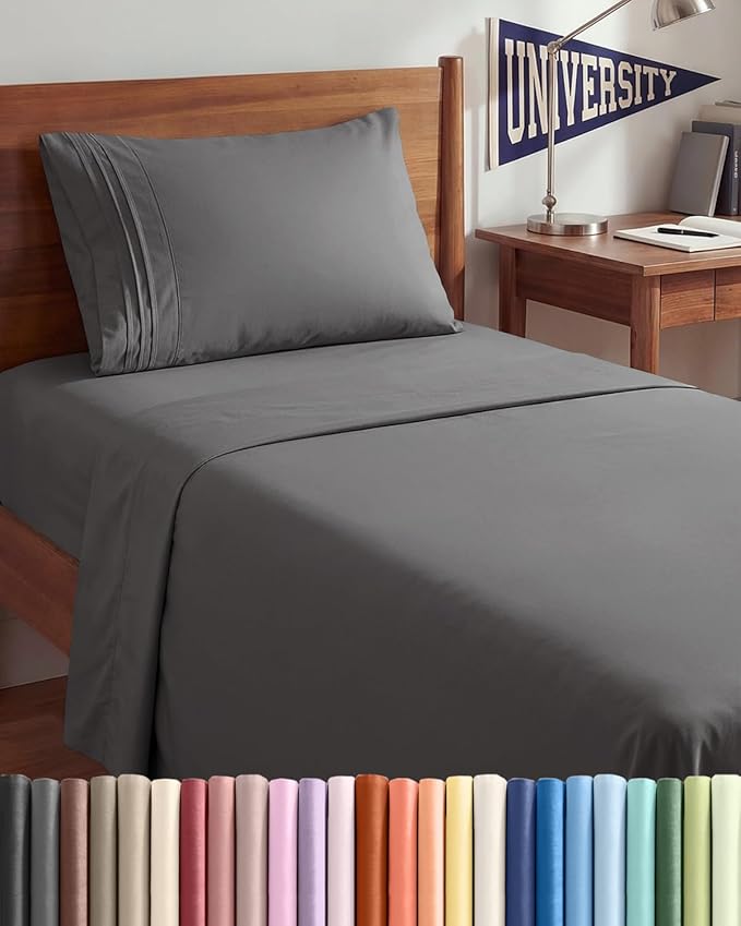 Twin XL Size 3 Piece Sheet Set by CGKUnlimited