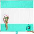 WEKAPO Beach Blanket Sandproof Waterproof, Extra Large Beach Mat, Oversized & by Wekapo