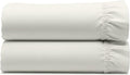 2 Cotton Fitted Sheet Twin, 400 Thread Count 100% Cotton Sateen Fitted Sheets by CaliforniaDesignDen
