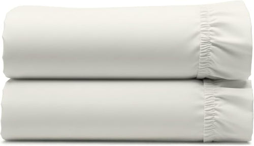2 King Size Fitted Sheets, 400 Thread Count 100% Cotton Sateen, King Size by CaliforniaDesignDen