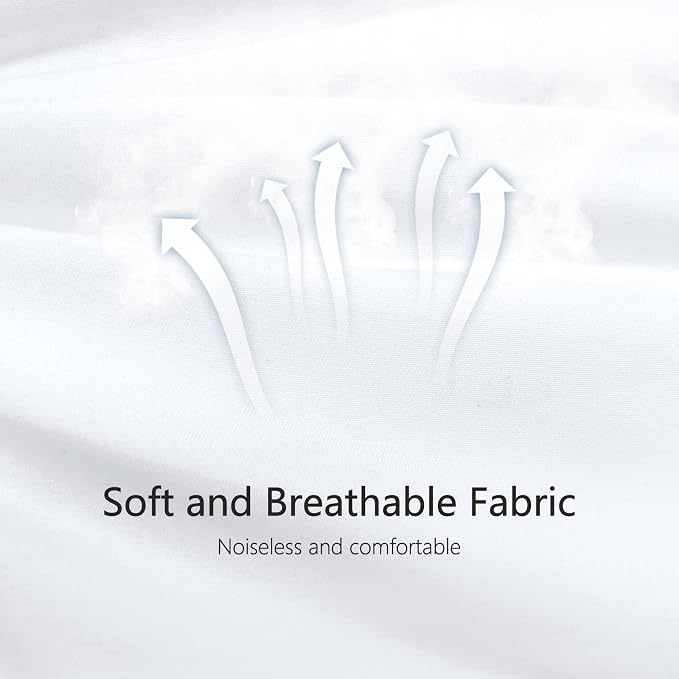 TEXARTIST Premium 2100 Series King Comforter All Season Breathable White - Image 4