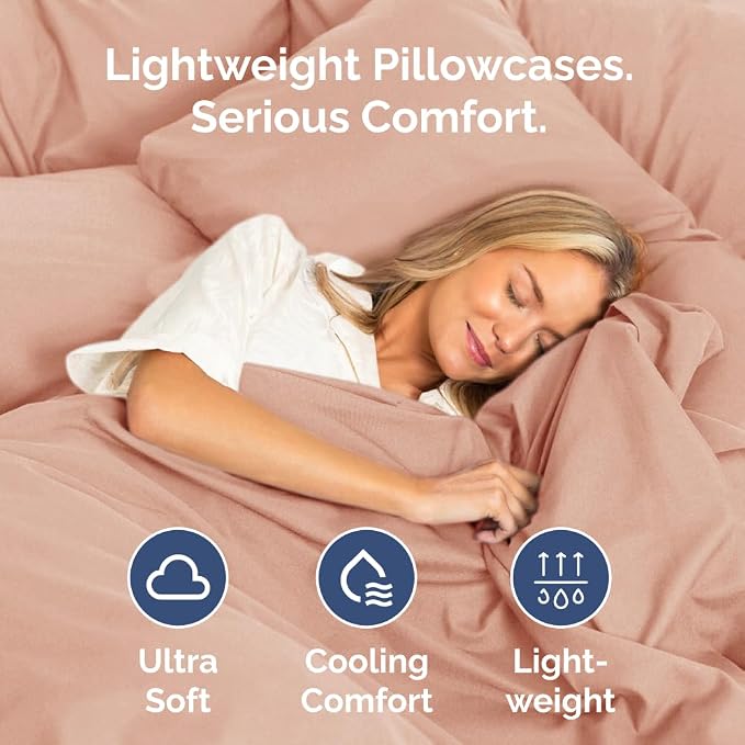 CGK Unlimited King Size Microfiber Pillowcase Set, 4 Pieces - Image 3