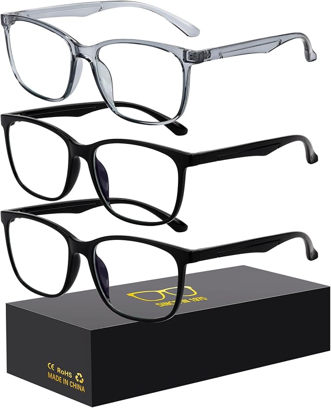 Oilway Blue-Light Blocking Glasses Computer Reading/Gaming/TV/Phones Glasses by Oilway