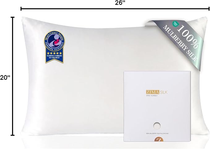 ZIMASILK 100% Pure Mulberry Silk Pillowcase - Image 8