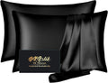 Silk Pillowcase 2 Pack, Natural Mulberry Silk Pillow Cases, Silk Pillowcase by HOME