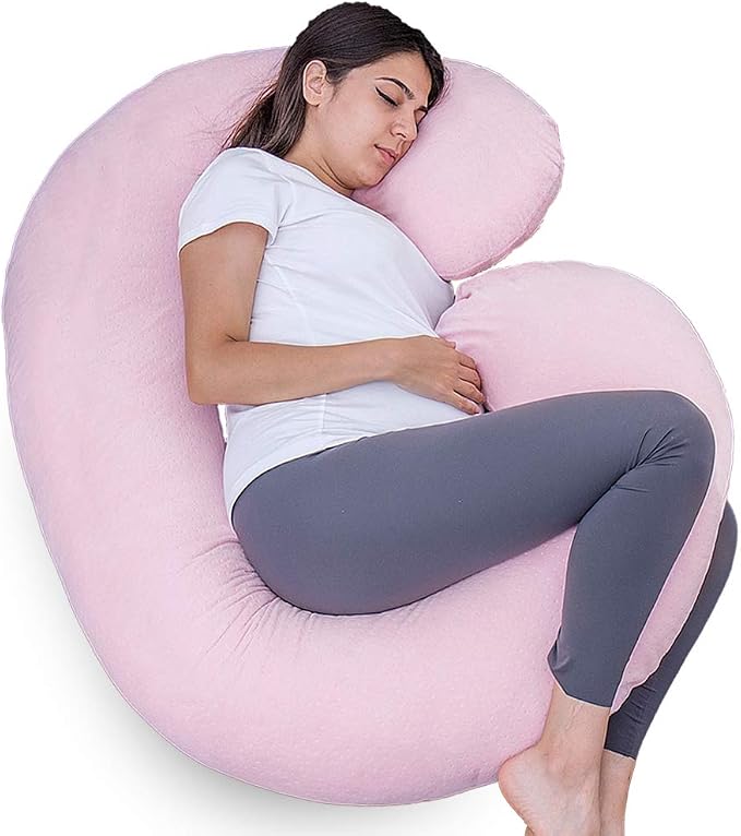 1 MIDDLE ONE Pregnancy Pillow, C Shaped Body Pillow by 1MIDDLEONE
