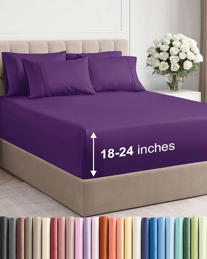 Extra Deep King Sheet Set by CGKUnlimited