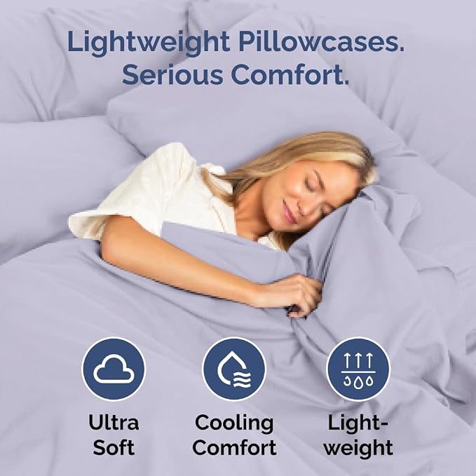 Body Pillowcases Set of 4-20x54 Long Body Pillow Case - Image 3