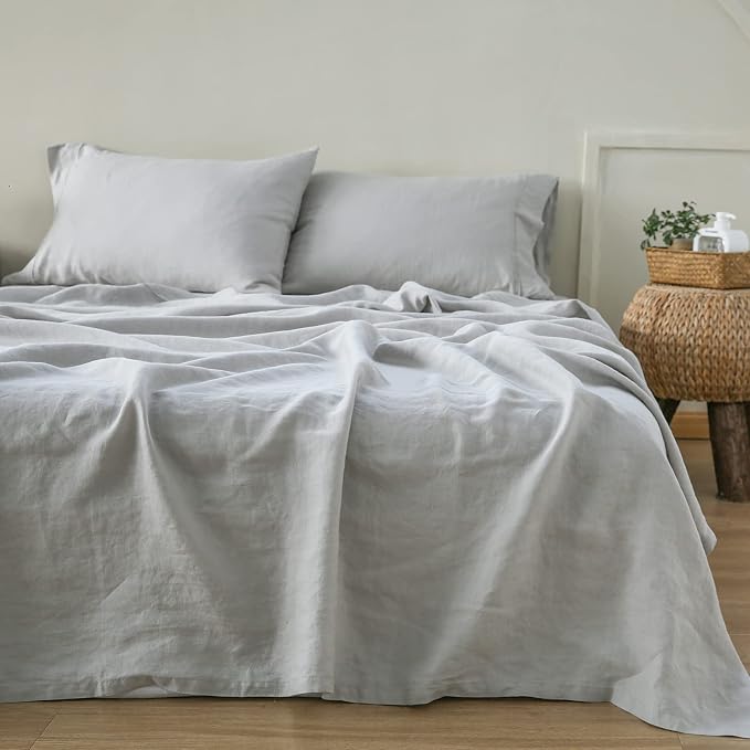 Simple&Opulence French Linen Flat Sheet - Image 8