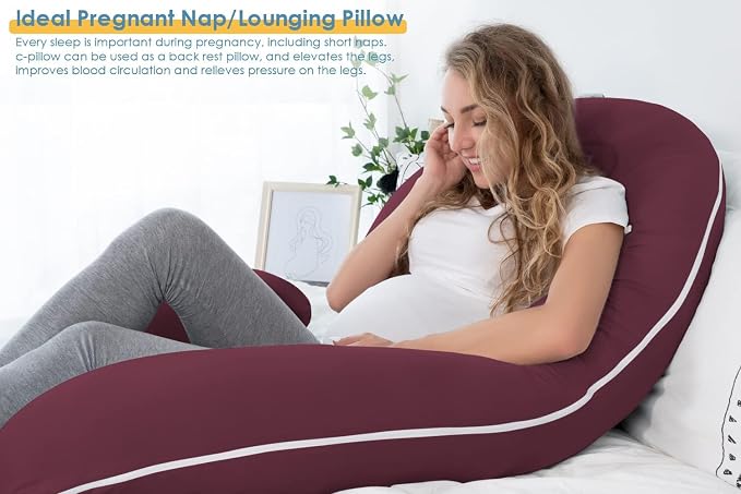 INSEN Pregnancy Pillow, Maternity Body Pillow - Image 5