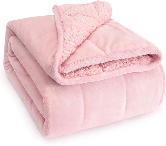 Wemore Sherpa Fleece Weighted Blanket by WemoreDirect