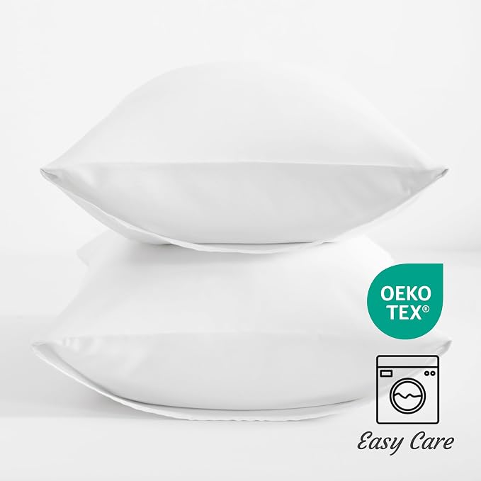 NTBAY King Pillow Cases Set of 2, 2 Pack Brushed Microfiber 20x36 Pillow Cases - Image 3