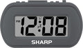 Sharp Digital Alarm Clock – Tactile Plastic Case by SHARP