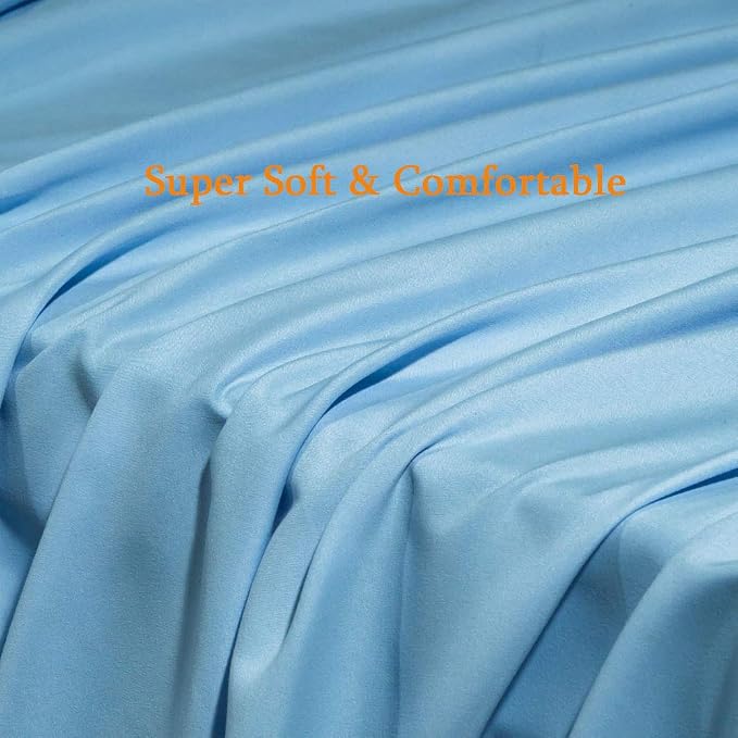 SONORO KATE Bed Sheet Set Super Soft Microfiber 1800 Thread Count Luxury - Image 6