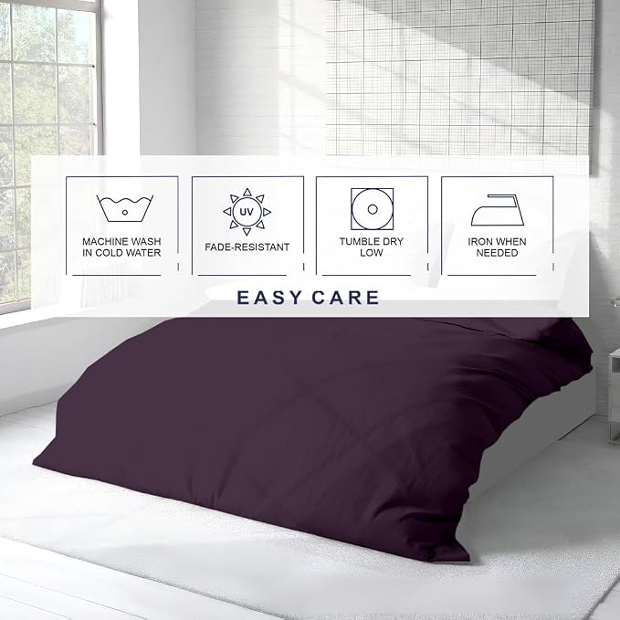Kotton Culture 1 Pc Duvet Cover King Size-100% Egyptian Cotton 600 TC Ultra - Image 6