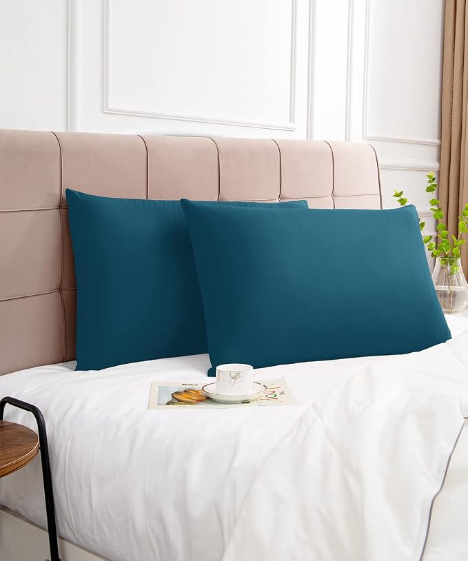 Warmstar Cotton Pillow Cases King Size Set of 2, 600 Thread Count Pillowcases - Image 6