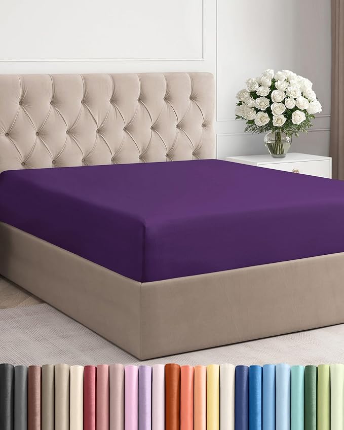 Cal King Fitted Bed Sheet by CGKUnlimited