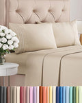Queen Size 4 Piece Sheet Set by CGKUnlimited