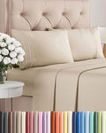 King Size 4 Piece Sheet Set by CGKUnlimited