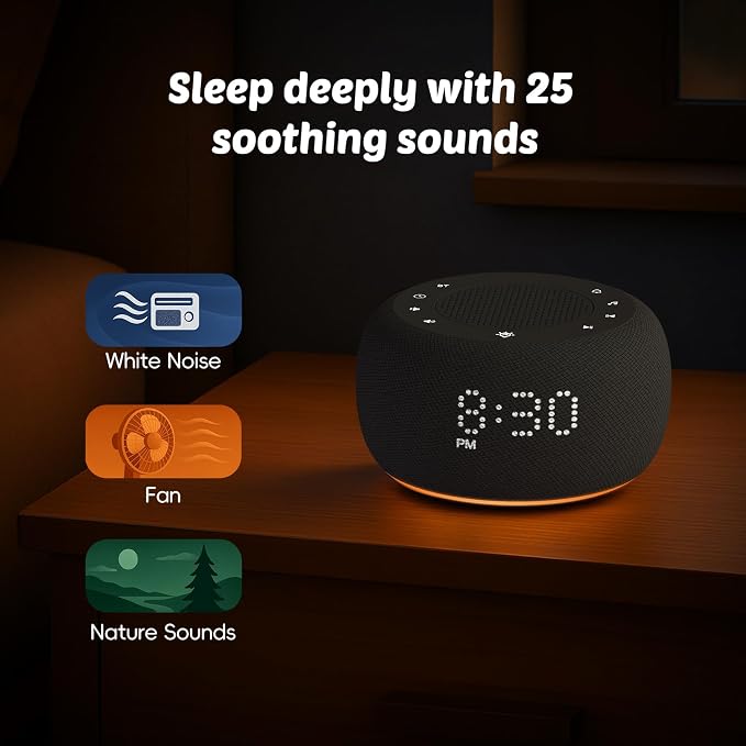 Buffbee Pro 2nd Gen – Upgraded Rechargeable Battery | 3-in-1 White Noise Machine - Image 7