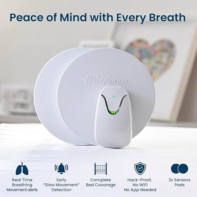 Babysense 7 Baby Sleep Breathing Movement Monitor - Image 6