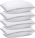 King Size Bed Pillows for Sleeping 4 Pack, Luxury Hotel Pillows, Comfortable by Higoom